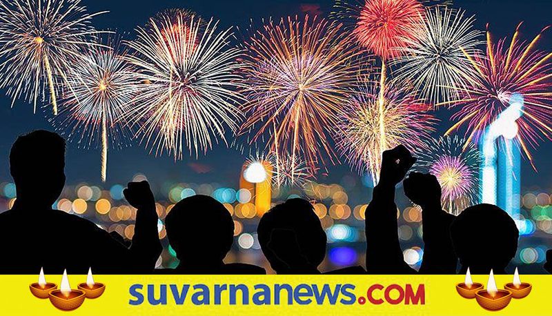 Massive Increase in Fireworks in Bengaluru During Deepavali Festival grg