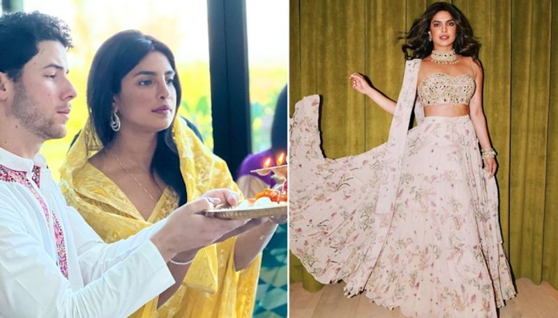 Diwali 2021: Priyanka Chopra, Nick Jonas perform Laxmi Puja at their home in Los Angeles and more  RCB