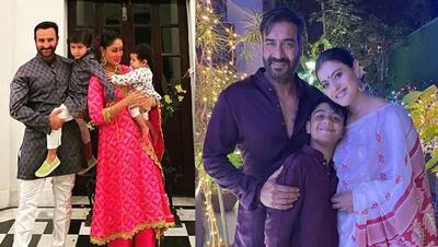 Celebs Diwali: फूले गाल, चमकदार सूट में दिखी Kareena Kapoor, बेटे को गेद में लिए नहीं कर पाई ये काम