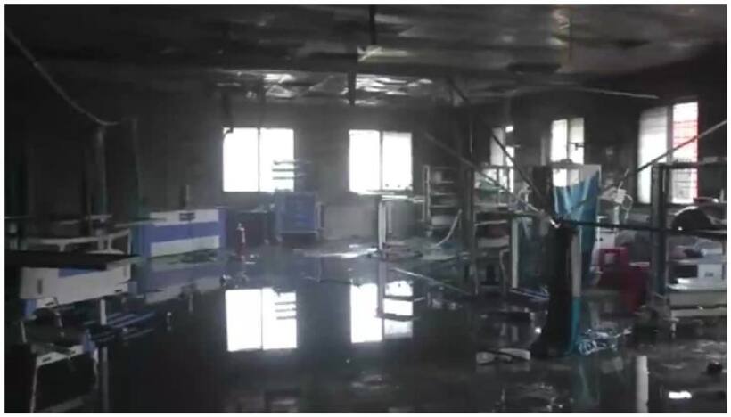 Fire at ICU of civil hospital in Maharashtra's Ahmednagar: 11 patients lose their lives