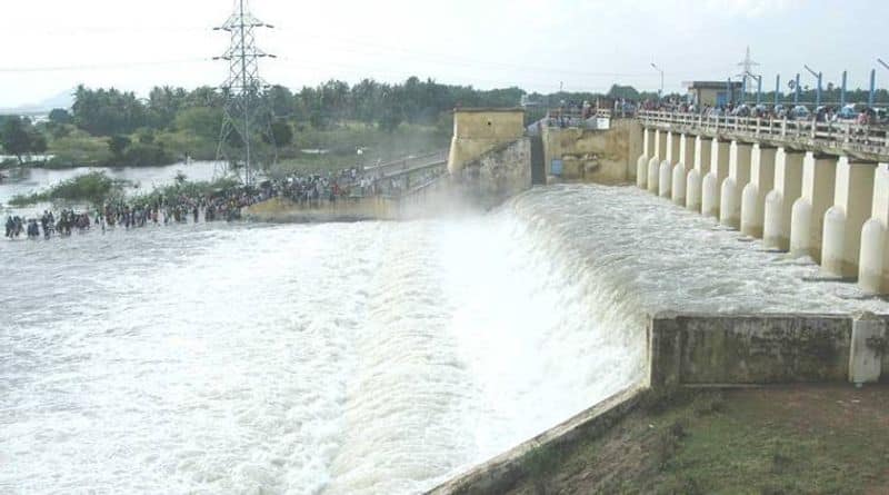 Release of thousand cubic feet of water from Sembarambakkam dam KAK