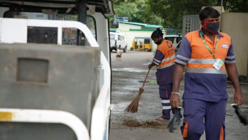 The reason why Chennai city is beautiful is the hard work of these people