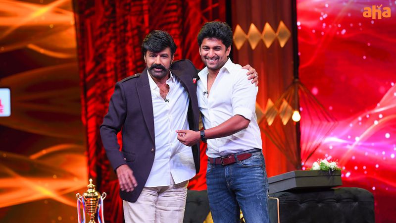 unstoppable talk show this time natural star nani is the balakrishna guest