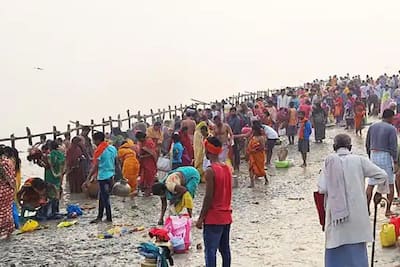 chhath puja 2021 : घाटों पर उमड़ा आस्था का सैलाब, काशी से लेकर पटना तक दिखा विहंगम नजारा