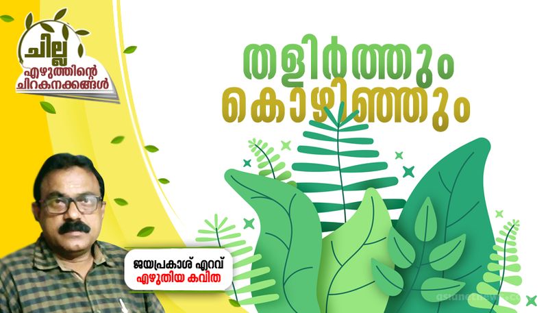 chilla malayalam poem by Jayaprakash Eravu