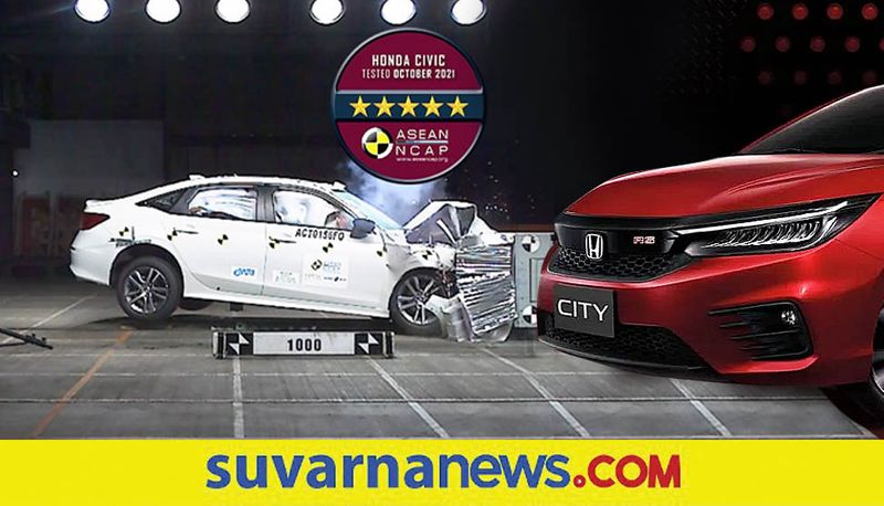 Honda Civic scored 5 star in ASEAN NCAP crash Test