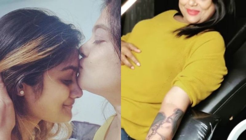 actress manju pillai inked new tattoo of her daughter pic