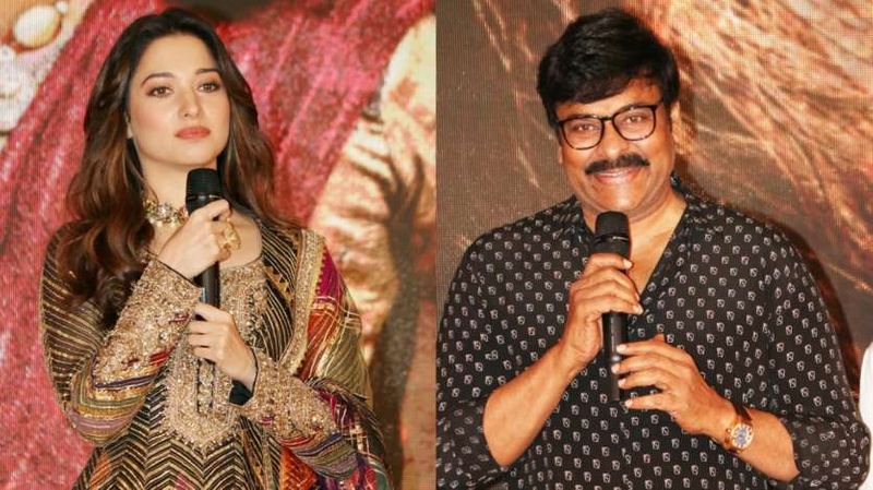 heroin tamannah grabs one more crazy project pairing up wiht chiranjeevi in bhola shankar