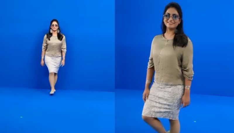 Actress Rini Raj with super photoshoot video responds by fans and colleagues