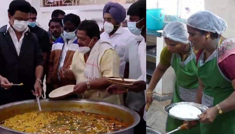 amma canteen serves free food amid chennai flood