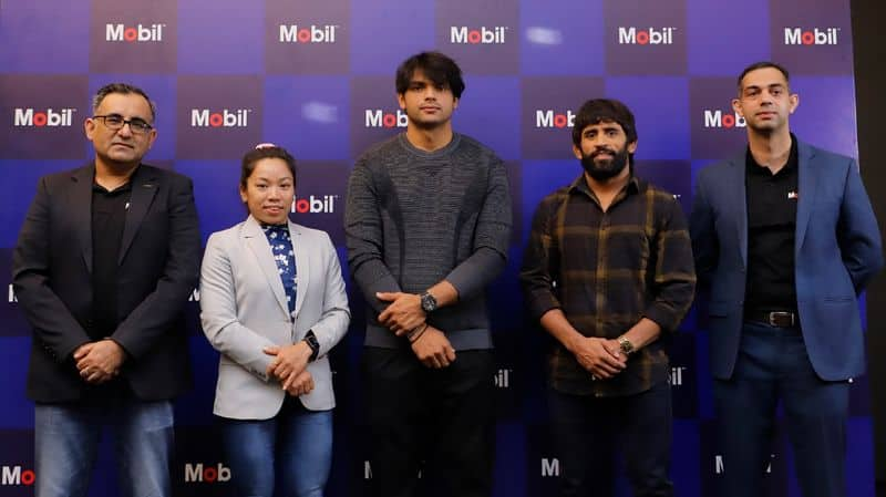 Mobil India renews brand ambassador contract with Olympics medalist Neeraj Chopra and others ckm