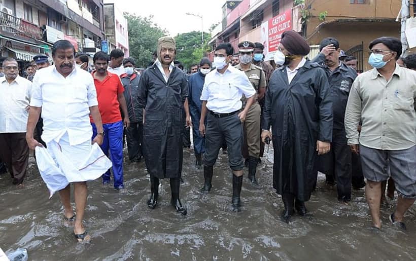 Chennai Rain: Political blame game over waterlogging as IMD warns of heavy downpour