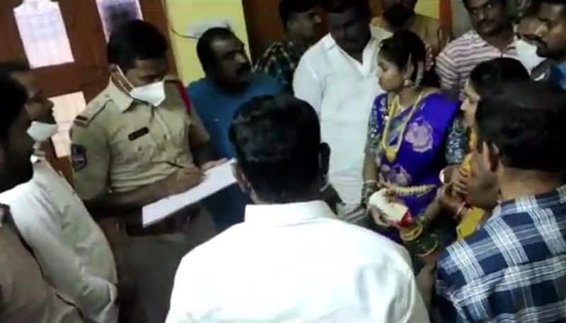 Robbery in bride home in rajanna siricilla district