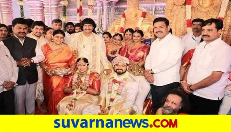 Soraba BJP MLA Kumar Bangarappa daughter lavanya- Marriage Photos rbj