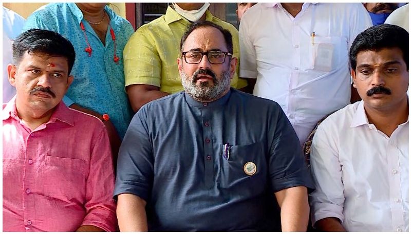 mumbai attacks.. union minister rajeev chandrasekhar slams congress