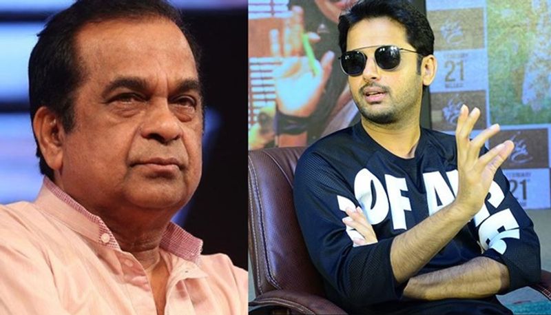 Brahmanandam removed from Nithiin macharla noyojakavargam movie