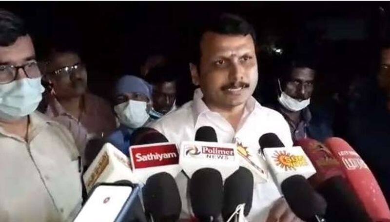 Minister senthil balaji about tamilnadu cm mk stalin at kovai