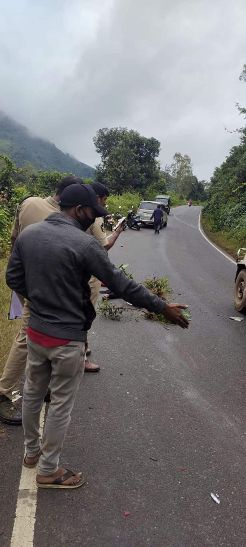 newly married woman died in a road accident in vishakapatnam