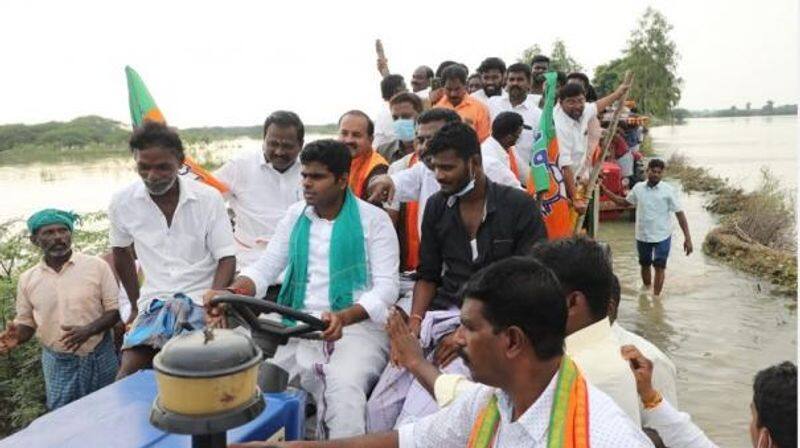 Annamalai visits cuddalore