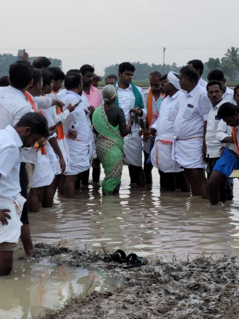 Annamalai visits cuddalore