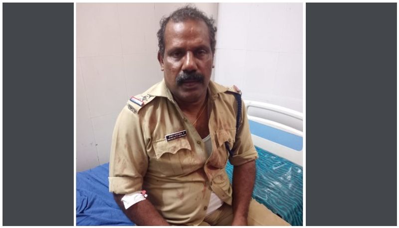 Traffic sub inspector assaulted by drunk driver and gang at cherthala