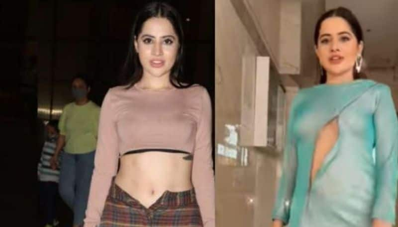 Urfi Javed gets trolled again for wearing sexy dress: netizens say, 'Zip toh bandh kar lo' SCJ