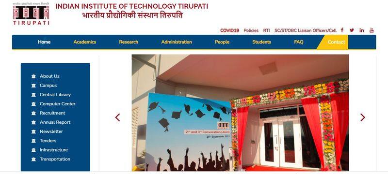 teaching jobs : iit tirupati invites applications for teaching posts eligibility and procedure for applying posts