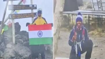 Muriki Pulakita Hasvi from Hyderabad recently scaled Mount Kilimanjaro, the highest mountain in Africa KPA