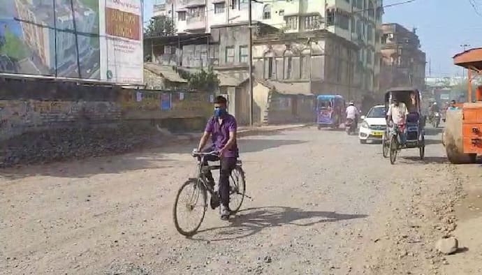 Road Condition-১৭ কিমি ভাঙা রাস্তা,রাজ চক্রবর্তীর অনুরোধে উদ্যোগ মমতা বন্দ্যোপাধ্যায়ের