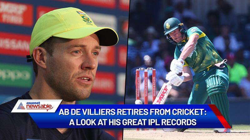 AB de Villiers retires from cricket: A look at his great IPL records (WATCH)-ayh