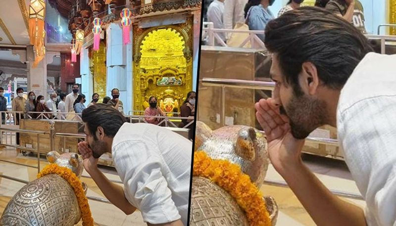 Dhamaka star Kartik Aaryan visits Siddhivinayak Temple with family to express gratitude RCB