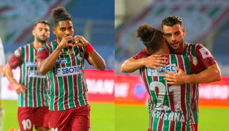 ISL Hugo Boumous Stars as ATK Mohun Bagan Beat Kerala Blasters kvn