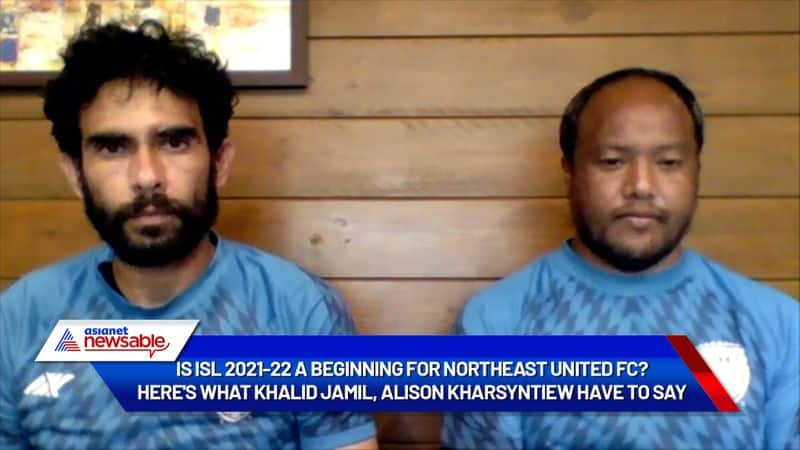 Is ISL 2021-22 a beginning for NorthEast United FC? Here's what Khalid Jamil, Alison Kharsyntiew have to say (WATCH)-ayh