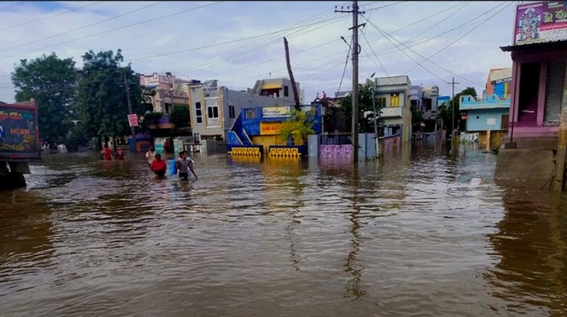 Heavy rains in Chittoor and nellore District Latest Update