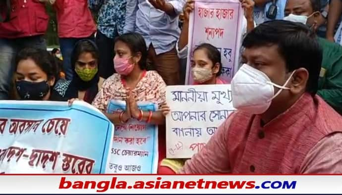 SSC- এসএসসি নিয়ে রাজ্যে উপর চাপ বাড়াচ্ছে বিজেপি, ধর্না মঞ্চে গিয়ে একাধিক ‘বিস্ফোরক’ অভিযোগ সুকান্তর