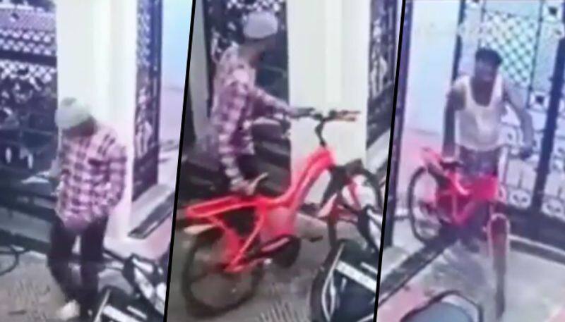 Robber enters house to steal cycle; What happens next is hilarious - gps