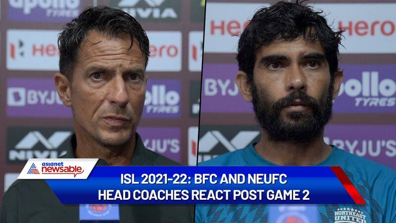 ISL 2021-22: Bengaluru FC and NorthEast United head coaches react post BFC's 4-2 win over NEUFC-ayh