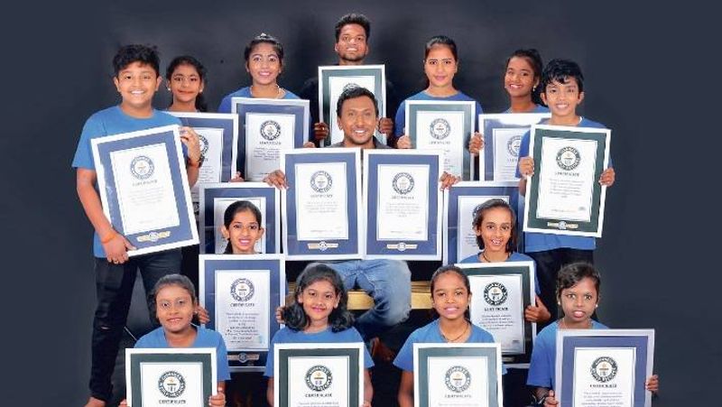 Actor gokulnath named in Guinness Book of World Records