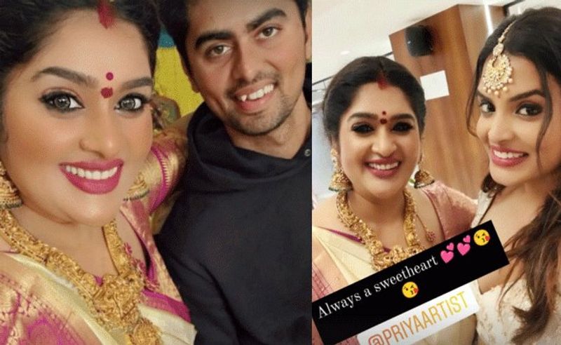 bigg boss fame priya relative marriage contestants attended