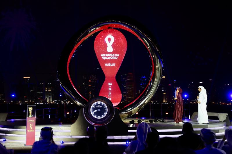 FIFA World Cup 2022: Qatar unveils official countdown clock with a year to go-ayh