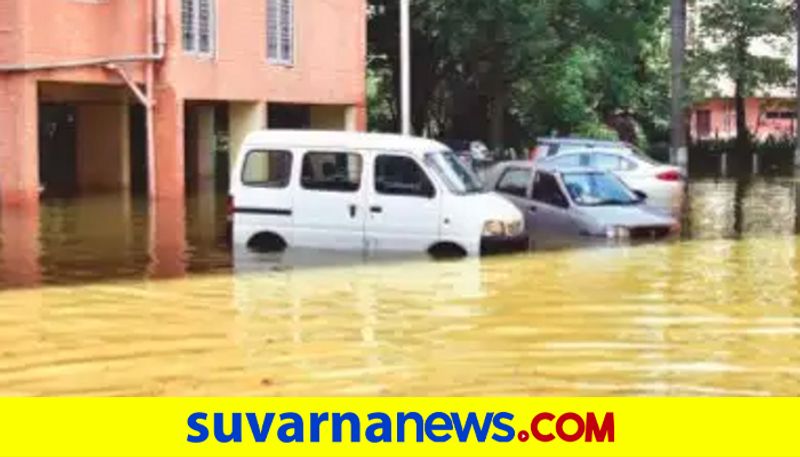 Floating cars flooded roads after heavy rain batters parts of Bengaluru BBMP in action mnj