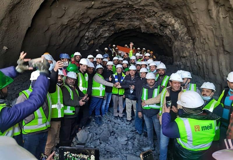 Zojila Tunnel 1 hits major milestone, excavation work completed