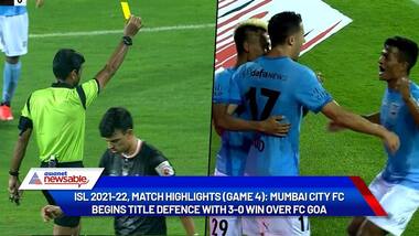 ISL 2021-22, Match Highlights (Game 4): Mumbai City FC begins title defence with 3-0 win over FC Goa (WATCH)