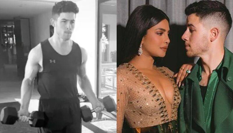 Priyanka Chopra Leaves Comment On Nick Jonas workout video