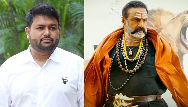 music director thaman revealed intresting thing about balakrishna and akhanda movie