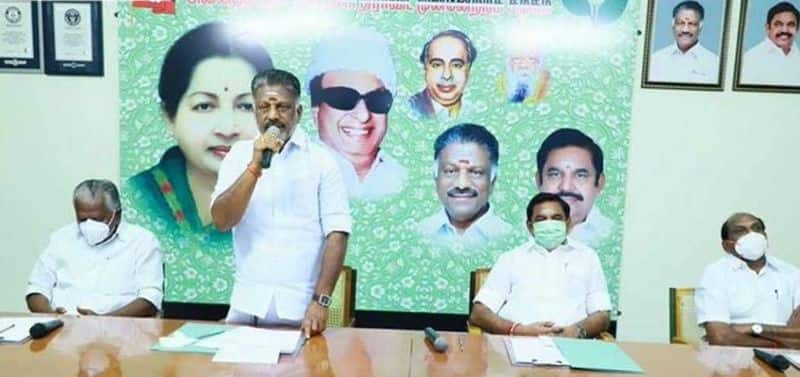 ADMK executive committee meeting on Dec 01