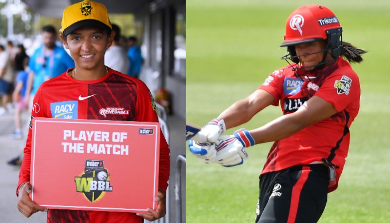 Womens Big Bash League Harmanpreet Kaur named WBBL 2021 Player of the Tournament kvn