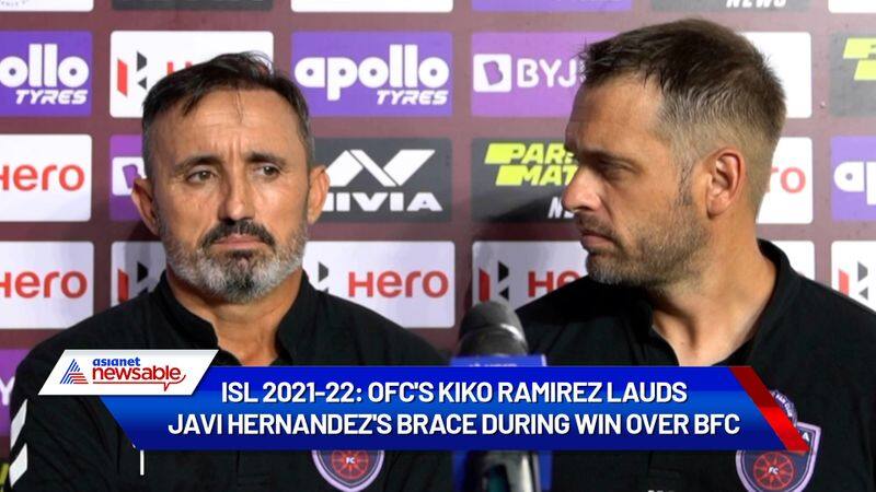 ISL 2021-22, Odisha FC vs Bengaluru FC, Game 6: OFC's Kiko Ramirez lauds Javi Hernandez's brace during win over BFC (WATCH)-ayh