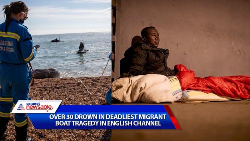 At least 31 drown in deadliest migrant boat tragedy in English Channel France England emmanuel macron boris johnson