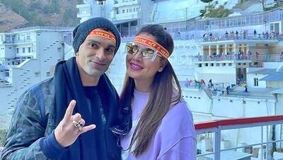 Bipasha Basu पति Karan Singh Grover के साथ पहुंचीं Mata Vaishno Devi के दरबार, माथे पर बांधी माता की चुनरी